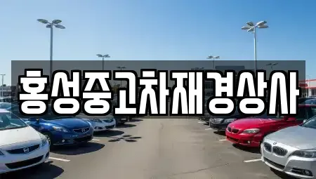 충남 홍성군 홍동면 중고차 전문 홍성중고차재경상사
