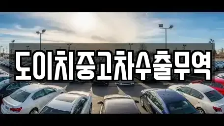 충남 홍성군 홍동면 중고차매매 전문 도이치중고차수출무역