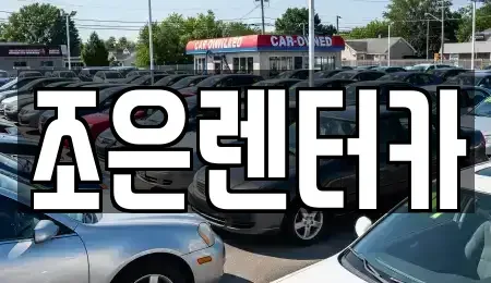 충청남도 보령시 남포면 렌트카 전문 조은렌터카