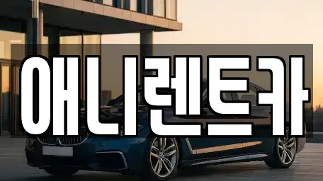 충청북도 음성군 음성읍 장기렌트카 전문 애니렌트카